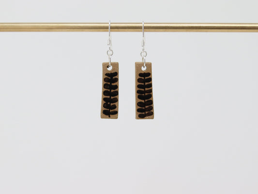 "Juvalay" | Narrow Dangle Earrings